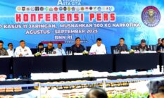 OPERASI SENYAP BNN RI: 18 HARI, 11 TITIK, 11 JARINGAN RUNTUH