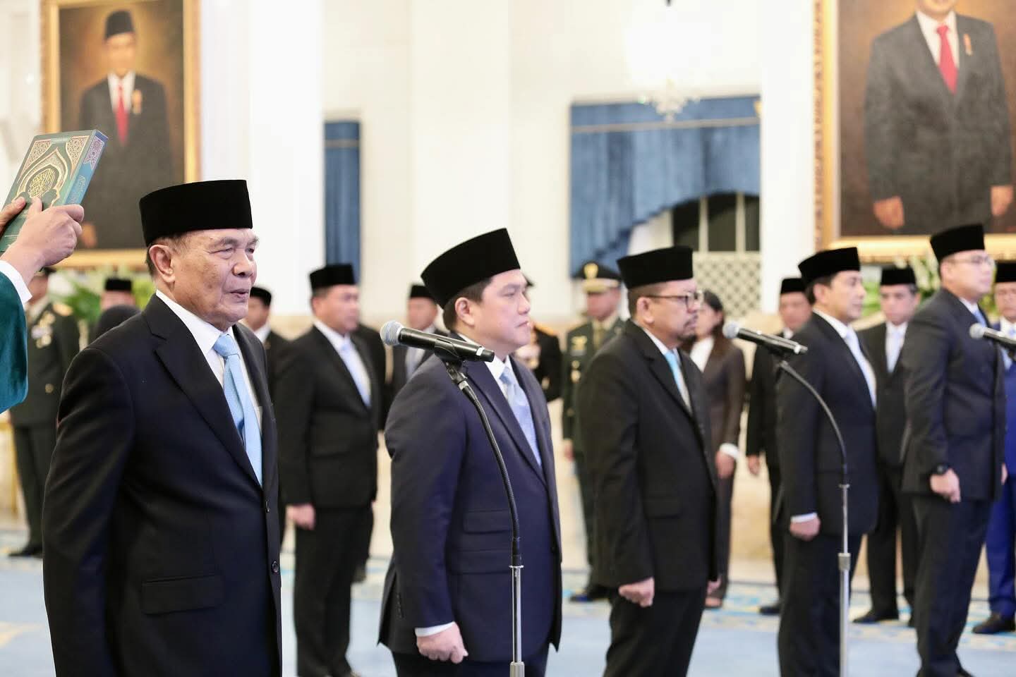 FB_IMG_1758118028412 PRESIDEN PRABOWO LANTIK DUA MENTERI DAN TIGA WAKIL MENTERI KABINET MERAH PUTIH