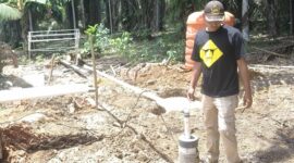 Diduga Proyek Siluman, Pompa Air tanpa Papan Informasi