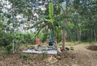 Lokasi proyek di jalan citandui-2 tanpa papan informasi.