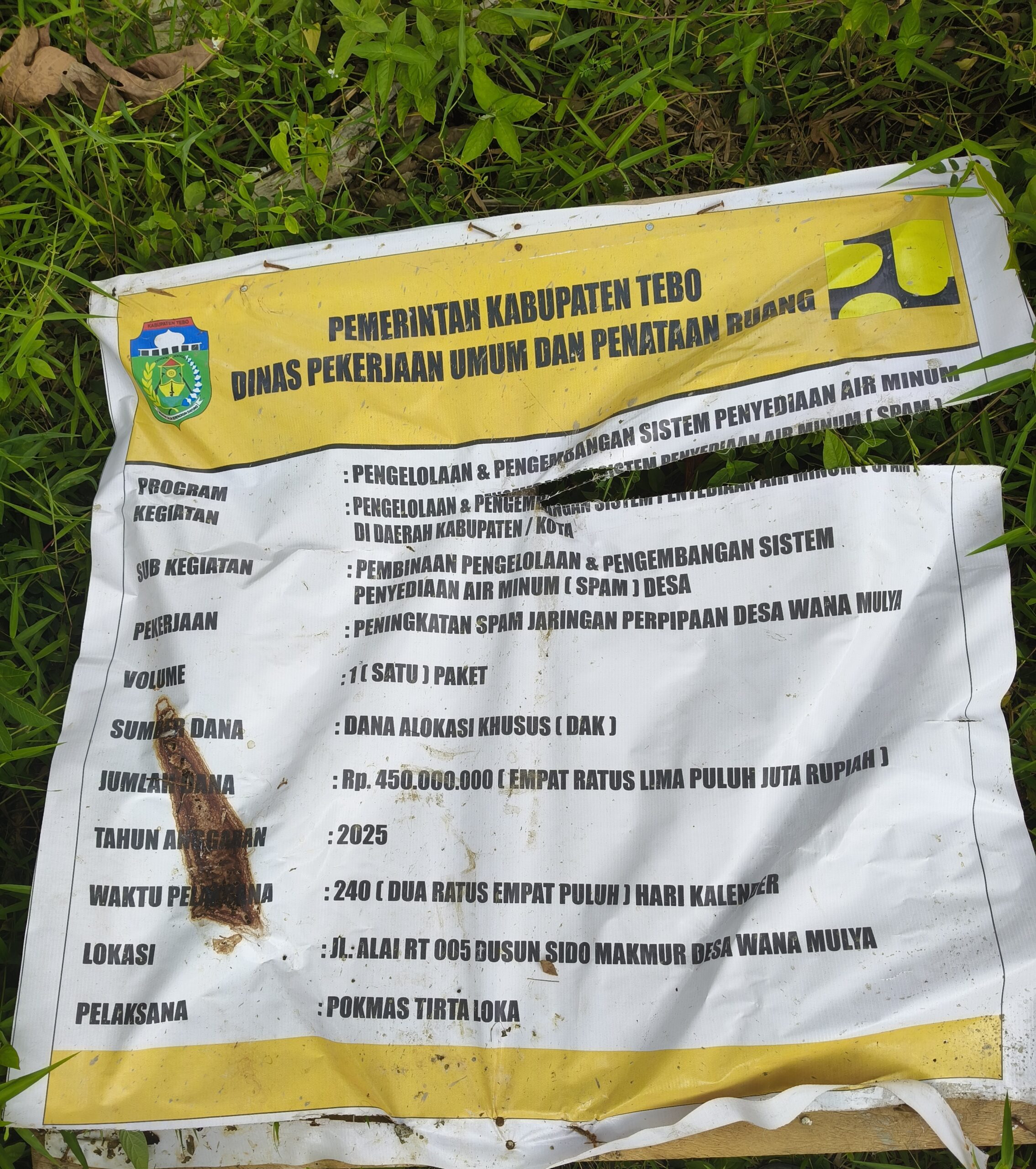 IMG_20250830_131109-scaled ADA LAGI, PROYEK SILUMAN DI DESA WANA MULIYA KECAMATAN RIMBO ULU