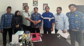 Berujung Damai, Kantor Hukum HENDRY.C,S.H,SARAGI dan PT C.K BUNGO di Kantor Disnakertrans Bungo.