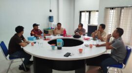 DPP ELANG TIGA JAMBI SAAT RAPAT BERSAMA TIM DI KANTOR SEKRETARIAT - JAMBI