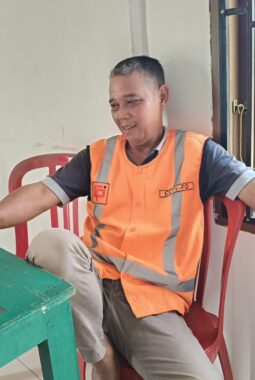 PEMBANGUNAN AULA SERBAGUNA DESA PERINTIS MAKMUR MULAI DI KERJAKAN