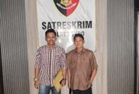 SAUDARA RIZKY DAN PENDAMPING HUKUM NYA SAAT BUAT LAPORAN DI POLRES TEBO