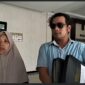 HENDRI.C.SARAGI S.H dan IBU KORBAN Saat Konferensi Pers di PN Tebo