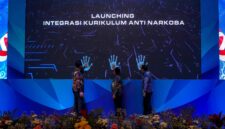KEPALA BNN SUYUDI ARIO SETO saat meluncurkan Integrasi Kurikulum Anti Narkoba (IKAN) 
