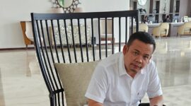 Arjan Priadi Ritonga (Bung Ogol), Ketua DPRD Kabupaten sekaligus manager tim sepak bola POSLAP LABUHAN BATU