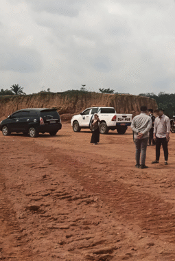 Tim PPNS Dinas Lingkungan Hidup dan Perhubungan Kabupaten Tebo,Verifikasi Lapangan Tentang Pengalihan Sungai