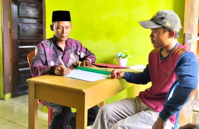 SYAFRIZAL MENDAFTARKAN DIRI MENJADI CALON KEPALA DESA PAGAR PUDING LAMO