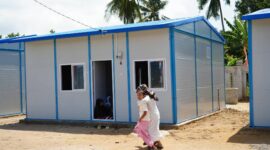 Sebanyak 104 unit huntap tipe 36 telah rampung dibangun dan dilengkapi berbagai fasilitas pendukung, antara lain instalasi air bersih, listrik, kamar mandi, toilet, serta perabotan rumah tangga 