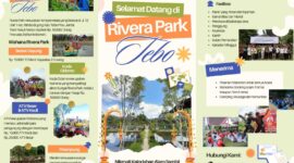 Foto Selebaran Taman Rivera Park,Rimbo Bujang.
(Sumber: FB Taman Rivera Park)