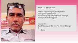 David Asmara sebagai Pelapor Oknum Brimob