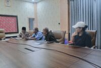 Pertemuan di Kantor Diknas Kabupaten Tebo Antara Gema-Tipikor dan Pihak SD Pemayongan pada jumat, 27 februari 2026