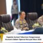 Kapolda Sumatera Selatan Irjen Pol Dr. Sandi Nugroho, S.I.K., S.H., M.Hum. memimpin langsung persiapan pengamanan Ramadan dan arus mudik Idul Fitri 1447 Hijriah 