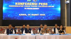 KONFRENSI PERS POLDA SUMATERA UTARA 