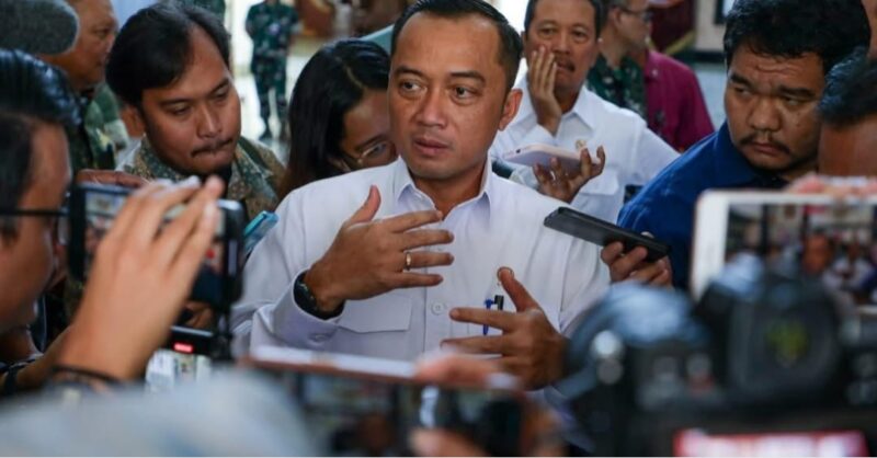 Menteri Sekretaris Negara (Mesnesneg) Prasetyo Hadi Saat Dikonfirmasi Rekan-Rekan Media.