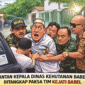 Foto Karikatur Mantan Kadis Kehutanan dan LH Kep.Babel, Ditangkap Paksa Tim Kejati Babel.