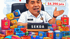 ILUSTRASI, SEKDA TEBO SIAPKAN BANYAK SOUVERNIR SAMPAI RATUSAN JUTA