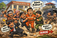 Ilustrasi Terdakwa Di Bawa Kabur dari Pengadilan Negeri Tebo Usai Sidang