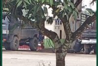 Tampak Foto dari Kejauhan saat Pengisian Minyak Pelaksir.