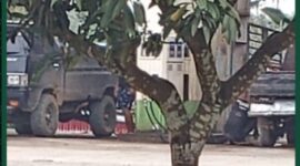 Tampak Foto dari Kejauhan saat Pengisian Minyak Pelaksir.