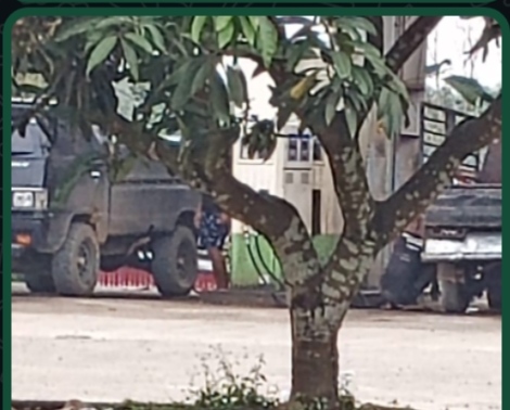 Tampak Foto dari Kejauhan saat Pengisian Minyak Pelaksir.