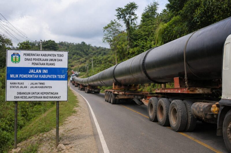 PIPA MILIK PT.Montd'or Oil Tungkal Ltd 