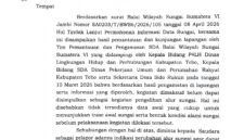 SURAT DLH-HUB TEBO KEPADA PELAPOR.