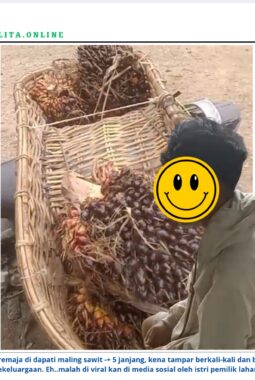 Remaja 17 Tahun Diduga Curi Sawit di Tebo, Dianiaya Hingga Lebam – Video Justru Disebar Usai Damai