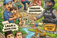 Ilustrasi Dugaan Kasus Kekerasan Anak Di Taman Rivera Park Rimbo Bujang