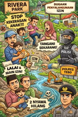 Taman Rivera Park Rimbo Terbongkar? Kekerasan Anak & Dugaan Main Izin Menguak