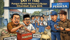 ILUSTRASI PUNGUTAN WAJIB BAGI SISWA DI SMAN 17 TEBO