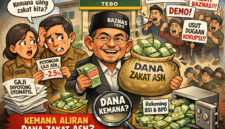 ILUSTRASI PENGELOLAAN DAN TRANSPARANSI DANA ZAKAT KAB.TEBO