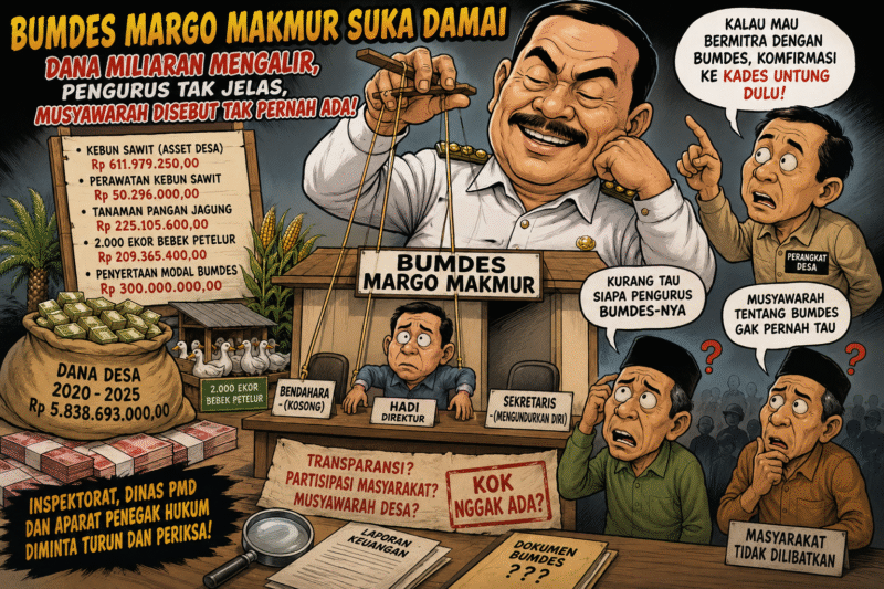 ILUSTRASI PENGELOLAAN DANA BUMDES 