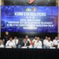 Bareskrim Polri bersama PT PLN (Persero) Saat Konfrensi Pers.