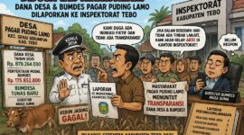 ILUSTRASI PENGELOLAAN DANA DESA DA BUMDES DESA PAGAR PUDING LAMO