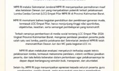 MPR RI Klarifikasi Terkait Polemik Lomba Cerdas Cermat Empat Pilar MPR RI 2026 Kalimantan Barat