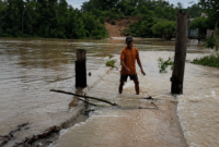 KONDISI JEMBATAN PLANGKO, SIDO MULIYO RIMBO ULU