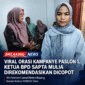 CAMAT RIMBO BUJANG DAN KETUA PABDSI SAAT DI WAWANCARAI TIM MEDIA.
