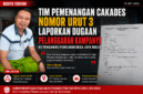 Ilustrasi Laporkan Dugaan Pelanggaran Kampanye ke Pengawas Pemilihan Desa Jaya Mulya Oleh Tim Pemenangan Calon nomor 3.