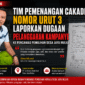 Ilustrasi Laporkan Dugaan Pelanggaran Kampanye ke Pengawas Pemilihan Desa Jaya Mulya Oleh Tim Pemenangan Calon nomor 3.