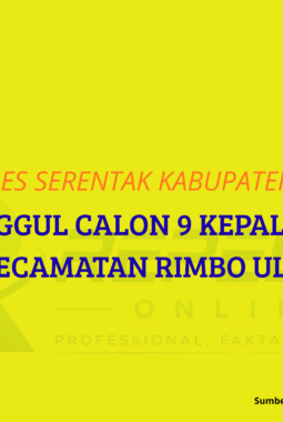 Hasil Pilkades Serentak 2026 Kecamatan Rimbo Ulu Ditetapkan, Berikut Daftar Pemenang di 9 Desa