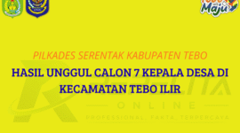Ilustrasi Rekap Hasil Pilkades Serentak Kabupaten Tebo Kecamatan Tebo Ilir