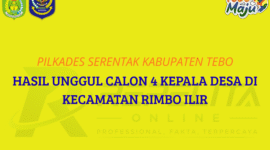 Ilustrasi Rekap Hasil Pilkades Serentak Kabupaten Tebo Kecamatan Rimbo Ilir