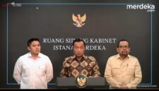 MENTERI PRAS SAAT MENGUMUMKAN PERGANTIAN KEPALA BADAN GIZI NASIONAL TERBARU.