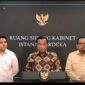 MENTERI PRAS SAAT MENGUMUMKAN PERGANTIAN KEPALA BADAN GIZI NASIONAL TERBARU.