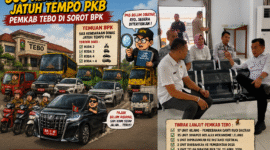 Gubernur Jambi Kunjungan Ke Kantor Samsat Tebo
