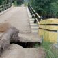Kondisi Jembatan Di Jalan Sapat Mekar Kencana