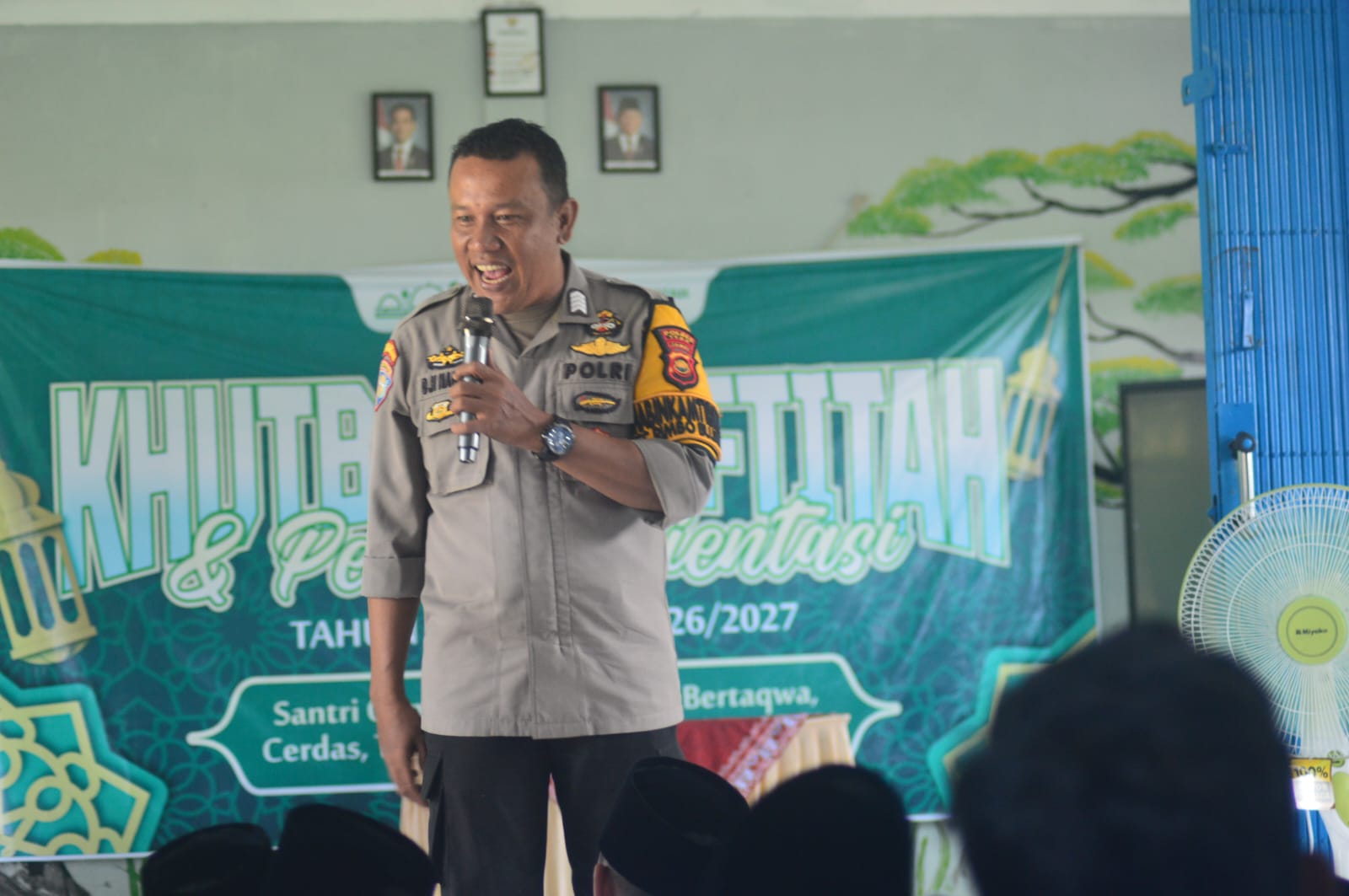 IMG-20260715-WA0025 BHABINKAMTIBMAS POLSEK RIMBO BUJANG TANAMKAN WAWASAN KEBANGSAAN DAN KAMPANYEKAN ANTI-BULLYING DI PONPES SHUFFAH HIZBULLAH AL FATAH